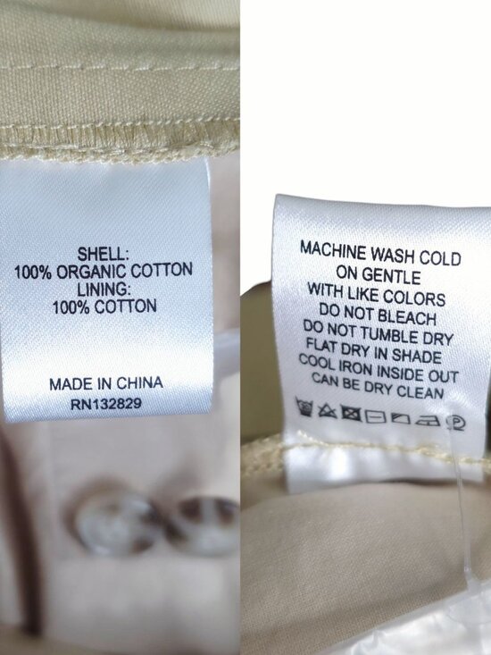 Helsa Chino Cargo Trouser Khaki Tan Size S - Picture 8 of 9